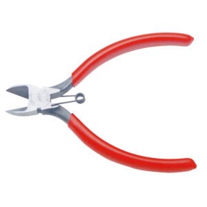 6 Pza Pinza para electricista con mango rubber grip de 6-1/64" corte diagonal con resorte Urrea
