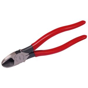6 Pza Pinza para electricista con mango rubber grip de 7-3/4" corte diagonal alta palanca Urrea