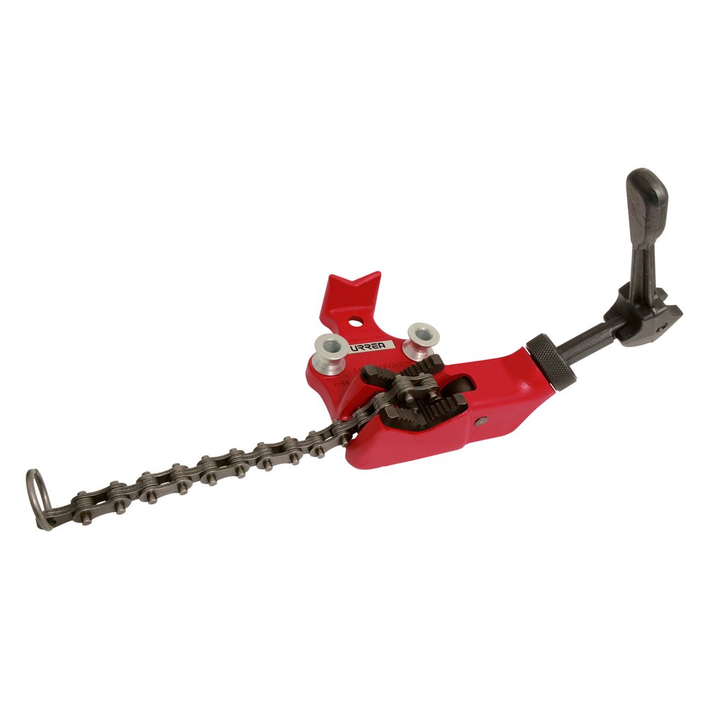 Prensa de cadena para tubos de 1/8" a 4" Urrea