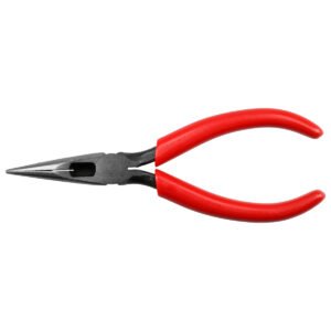 6 Pza Pinza para electricista con mango rubber grip de 6-5/8" con punta larga Urrea