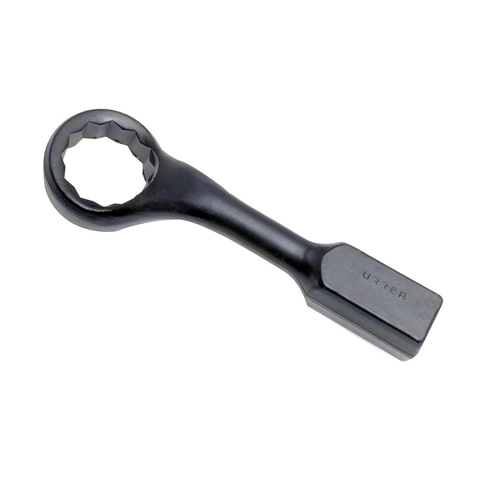 Llave de golpe acodada fosfatizada en pulgadas, 12 puntas, 1-3/16" Urrea