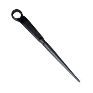 Llave acodada de alta palanca fosfatizada con cola en pulgadas, 12 puntas, 1-11/16" Urrea