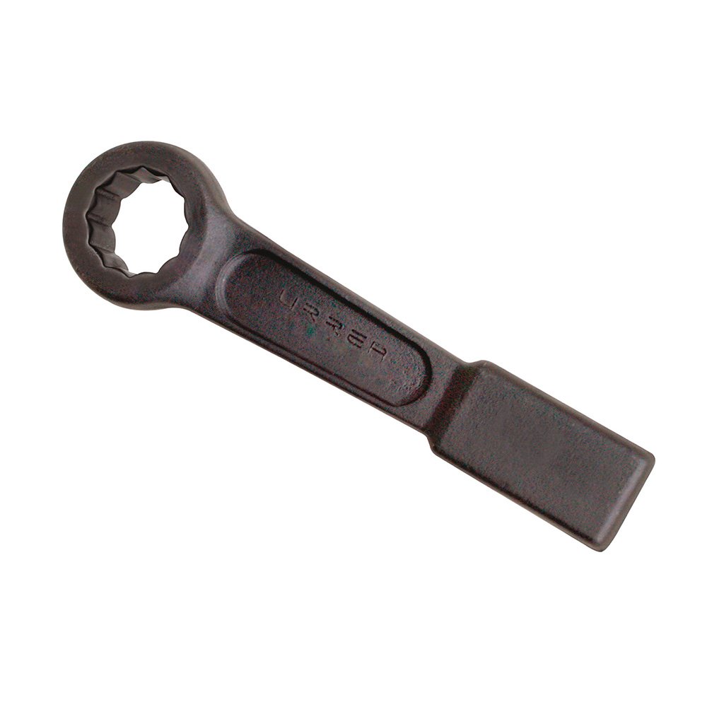 Llave de golpe plana fosfatizada métrica, 12 puntas, 65 mm Urrea