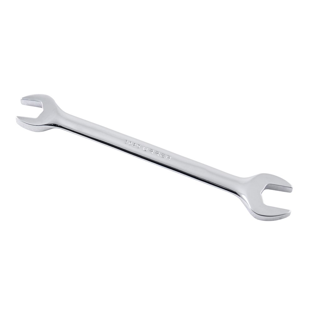 6 Pza Llave española pulido espejo en pulgadas, 3/8" x 7/16" Urrea