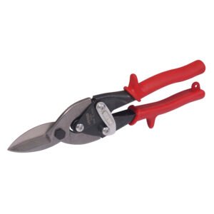 Tijera para hojalatero múltiples usos tipo aviación universal con mango rubber grip, 10" Urrea