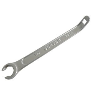 6 Pza Llave para tanque de gas cromada 7/8" Surtek