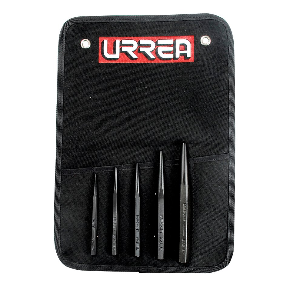 Juego de puntos para centrar y marcar 90°, 5 piezas Urrea