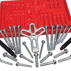 Juego de extractor automotriz de volante tipo C, 25 piezas Urrea