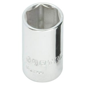 Dado cuadro de 1/4", 6 puntas, en pulgadas, 3/8" Surtek