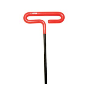 Llave hexagonal corta tipo "T" mango de vinil, en pulgadas, 1/4" Urrea