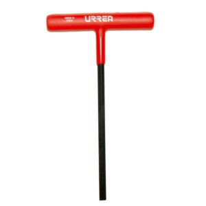 Llave hexagonal corta tipo "T" ergonómica en pulgadas, 5/16" Urrea