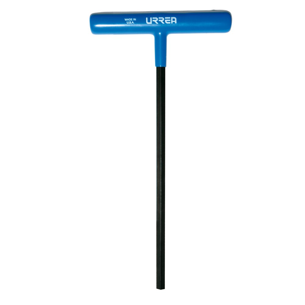 4 Pza Llave hexagonal larga tipo "T" ergonómica métrica, 3 mm Urrea