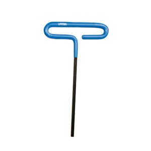 6 Pza Llave hexagonal corta tipo "T" mango de vinil, métrica, 5 mm Urrea