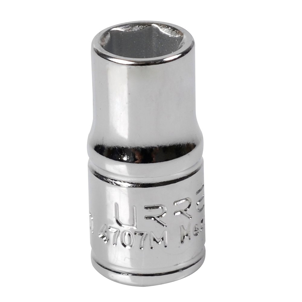 6 Pza Dado cuadro de 1/4", 6 puntas, métrico, 7 mm Urrea