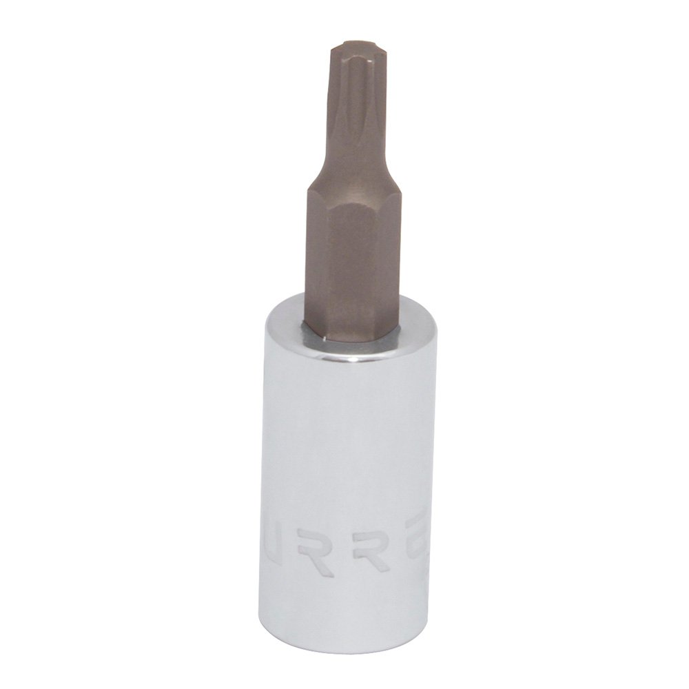 6 Pza Dado con punta torx cuadro de 1/4", T10 Urrea