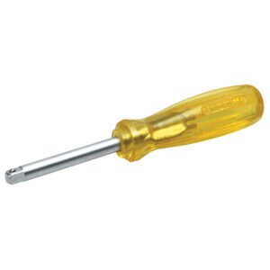 Destornillador con mango ámbar para dado cuadro de 1/4", 2-3/8" Urrea