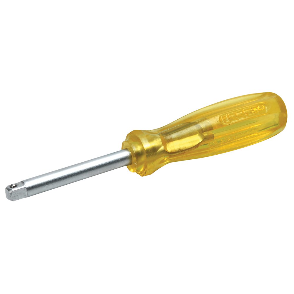 6 Pza Destornillador con mango ámbar para dado cuadro de 1/4", 3" Urrea
