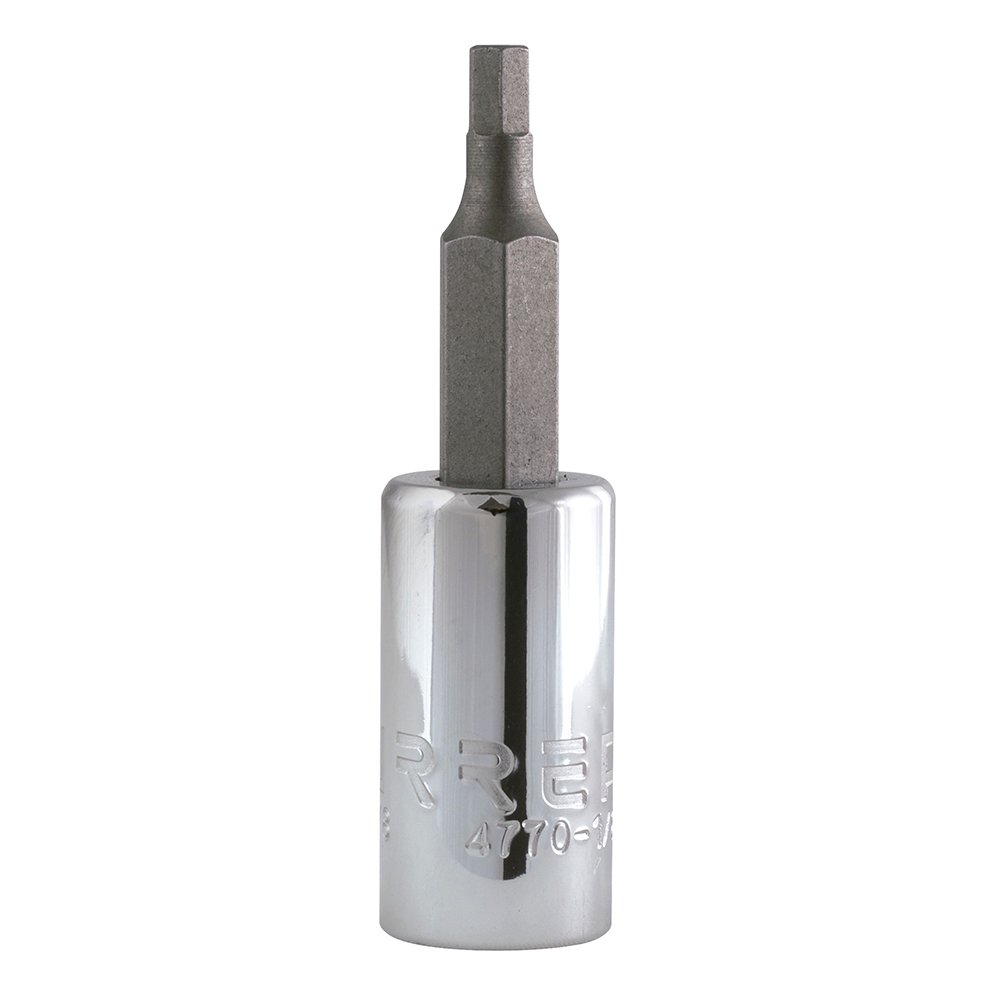 6 Pza Dado con punta hexagonal cuadro de 1/4", en pulgadas, 1/8" Urrea