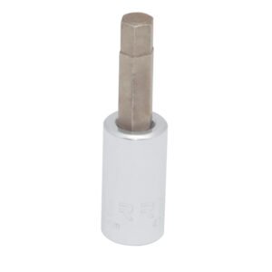 6 Pza Dado con punta hexagonal cuadro de 1/4", métrico, 2.5 mm Urrea