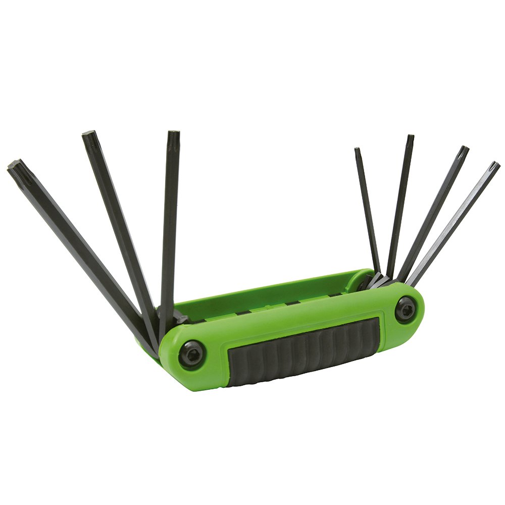 Juego de llaves hexagonales tipo navaja torx T10 a T40 estuche bimaterial, 7 pz Urrea