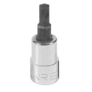 6 Pza Dado con punta hexagonal cuadro de 3/8", métrico, 4 mm Urrea