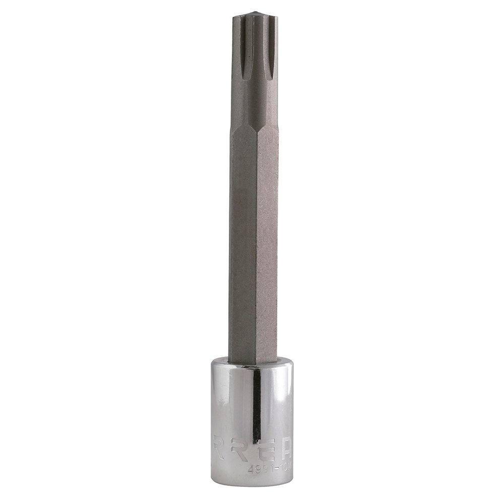 6 Pza Dado con punta ribe cuadro de 3/8", M10 Urrea