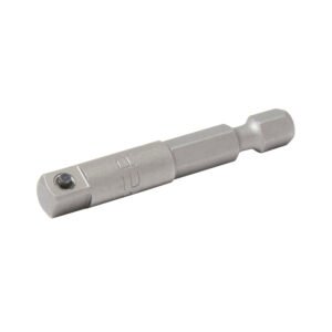 Adaptador con perno para dados cuadro hembra de 1/4", hexágono de 1/4" x 4" Urrea