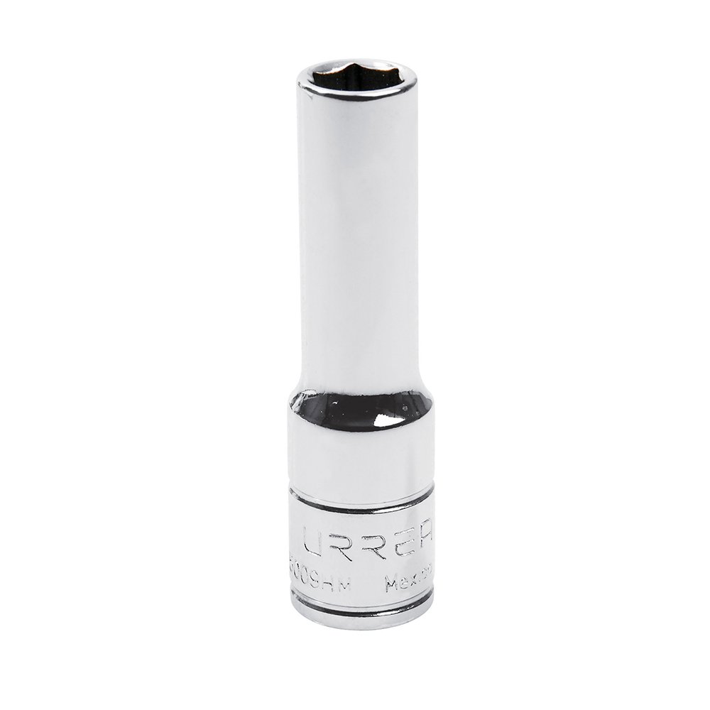 Dado largo cuadro de 3/8", 6 puntas, métrico, 6 mm Urrea