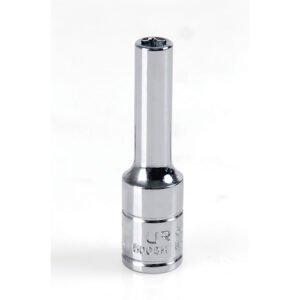 Dado largo cuadro de 3/8", 6 puntas, en pulgadas, 1/4" Urrea