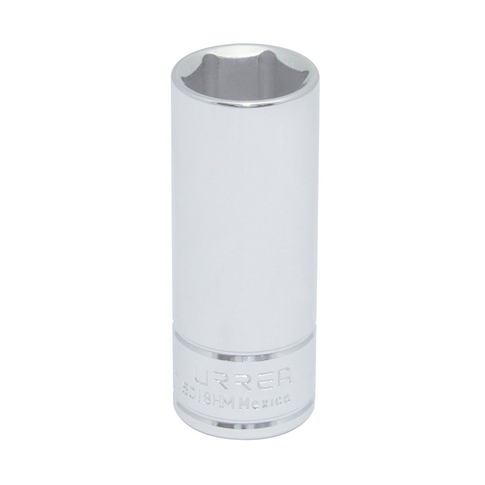 6 Pza Dado largo cuadro de 3/8", 6 puntas, métrico, 21 mm Urrea