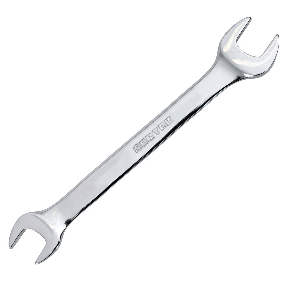 6 Pza Llave española pulido espejo métrica, 6 x 7mm Surtek