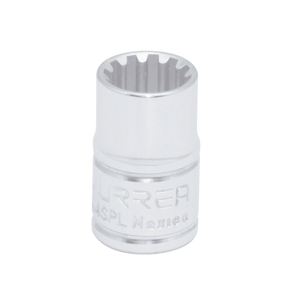 Dado Spline cuadro de 3/8", #18 Urrea