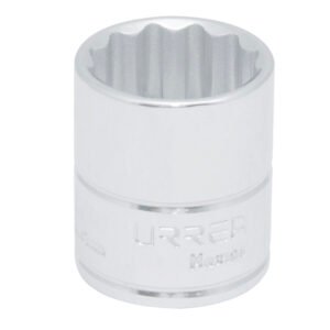 Dado cuadro de 3/8", 12 puntas, en pulgadas, 19/32" Urrea