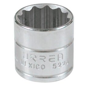 Dado cuadro de 3/8", 12 puntas, en pulgadas, 7/8" Urrea
