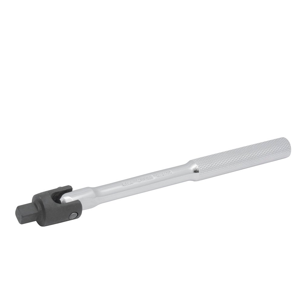 6 Pza Mango articulado cromado para dado cuadro de 3/8", 7-13/16" Urrea
