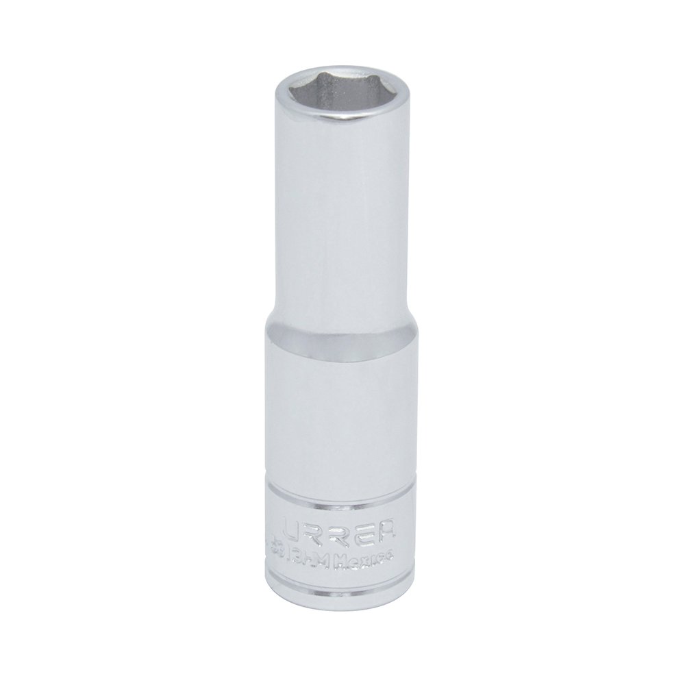 6 Pza Dado largo cuadro de 1/2", 6 puntas, métrico, 13 mm Urrea