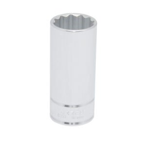 6 Pza Dado largo cuadro de 1/2", 12 puntas, en pulgadas, 1" Urrea