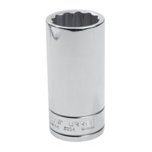 6 Pza Dado largo cuadro de 1/2", 12 puntas, en pulgadas, 1-1/16" Urrea