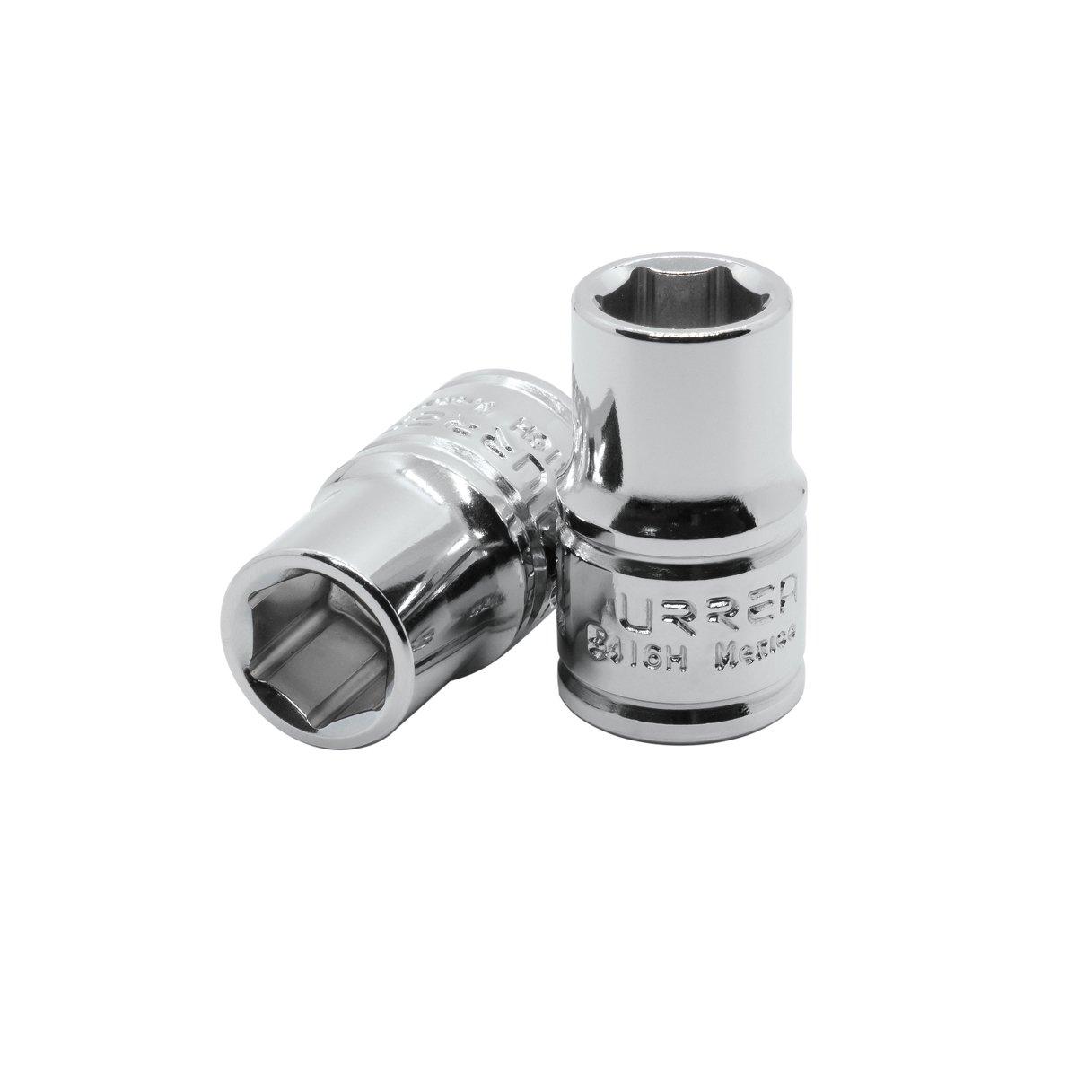 6 Pza Dado cuadro de 1/2", 6 puntas, en pulgadas, 9/16" Urrea