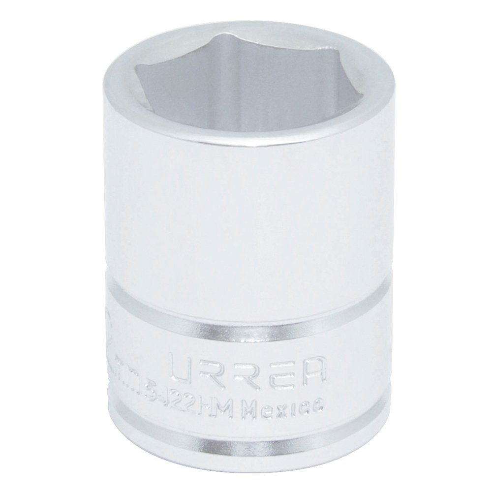 Dado cuadro de 1/2", 6 puntas, métrico, 22 mm Urrea