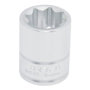 Dado cuadro de 1/2", 8 puntas, en pulgadas, 11/16" Urrea