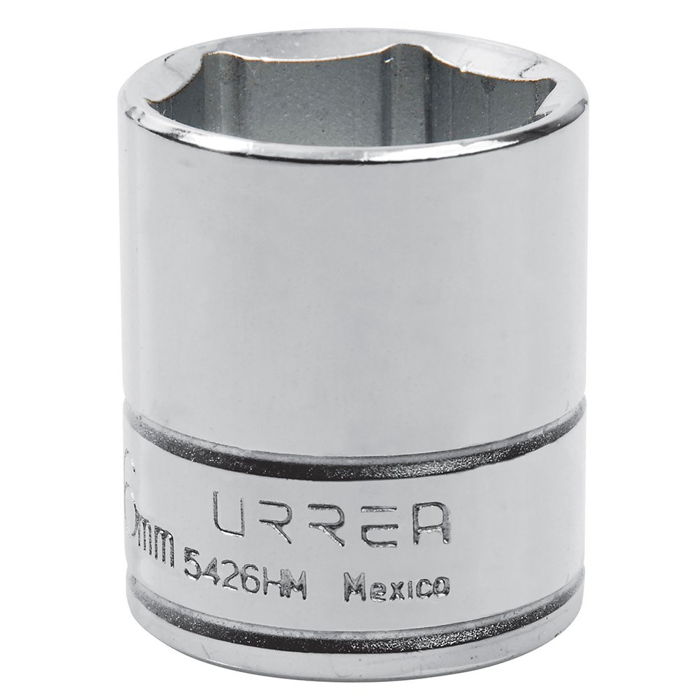 Dado cuadro de 1/2", 6 puntas, métrico, 26 mm Urrea