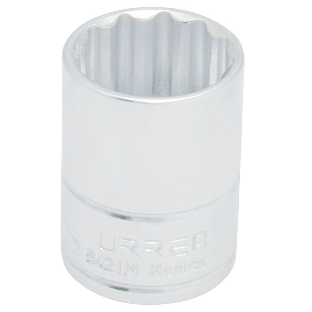 Dado cuadro de 1/2", 12 puntas, métrico, 31 mm Urrea