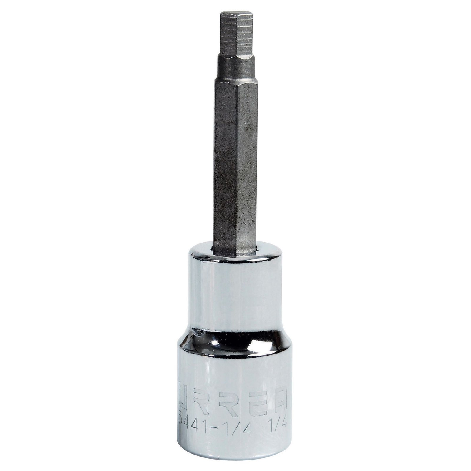 6 Pza Dado con punta hexagonal cuadro de 1/2", en pulgadas, 1/4" Urrea