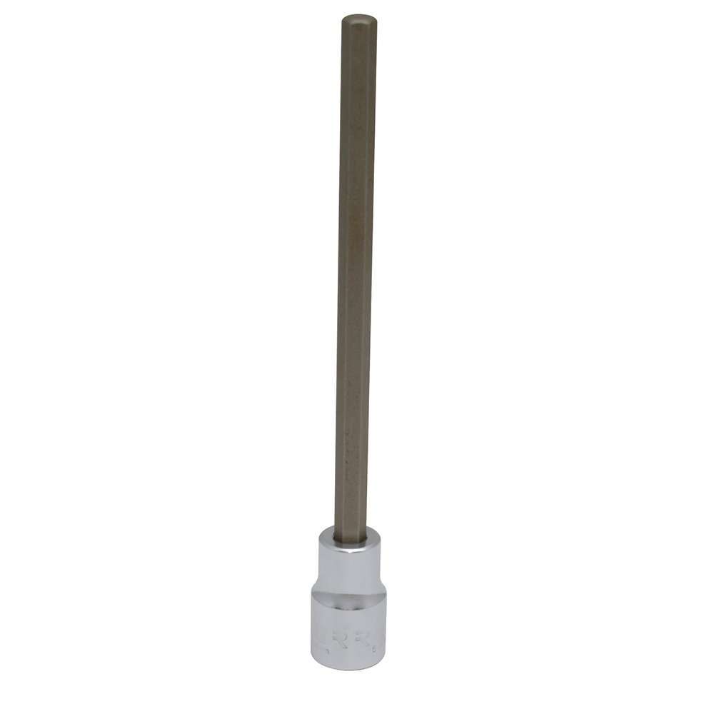 6 Pza Dado con punta hexagonal extra larga cuadro de 1/2", métrico, 8 mm Urrea