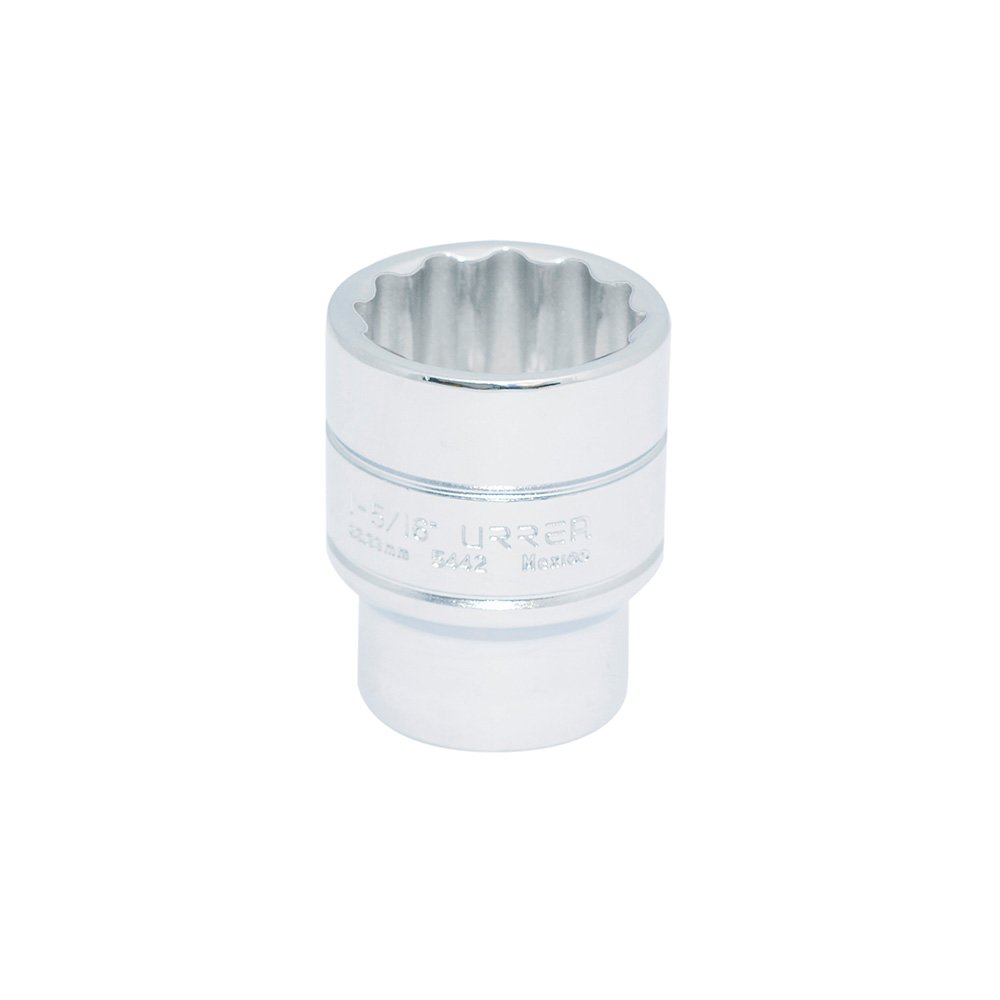 Dado cuadro de 1/2", 12 puntas, en pulgadas, 1-5/16" Urrea
