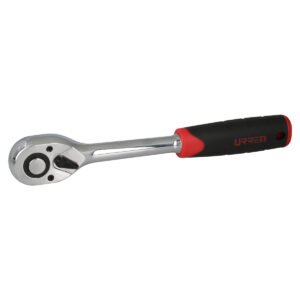 Matraca reversible con mango bimaterial, quick release, para dado cuadro de 1/2" Urrea