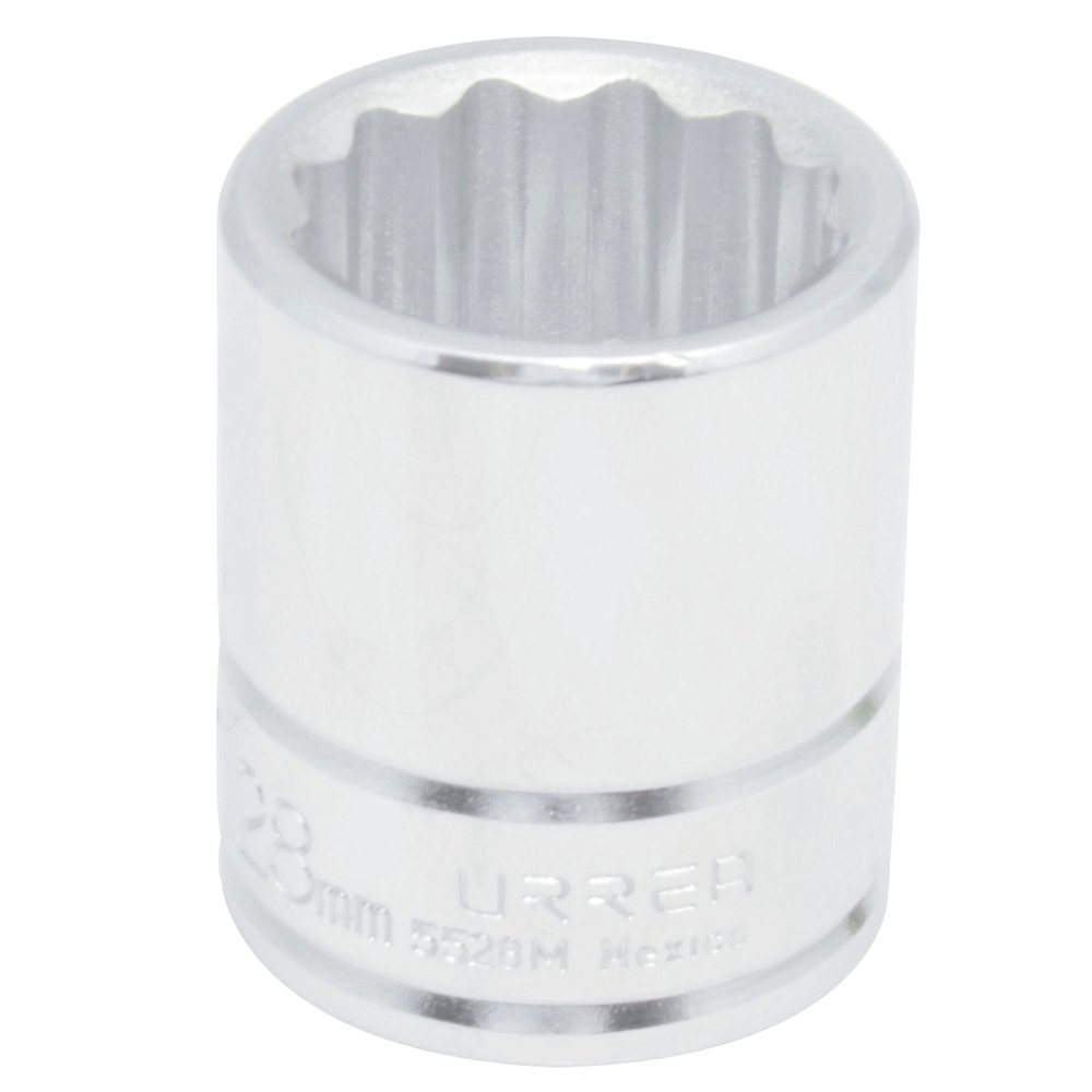 Dado cuadro de 3/4", 12 puntas, métrico, 26 mm Urrea