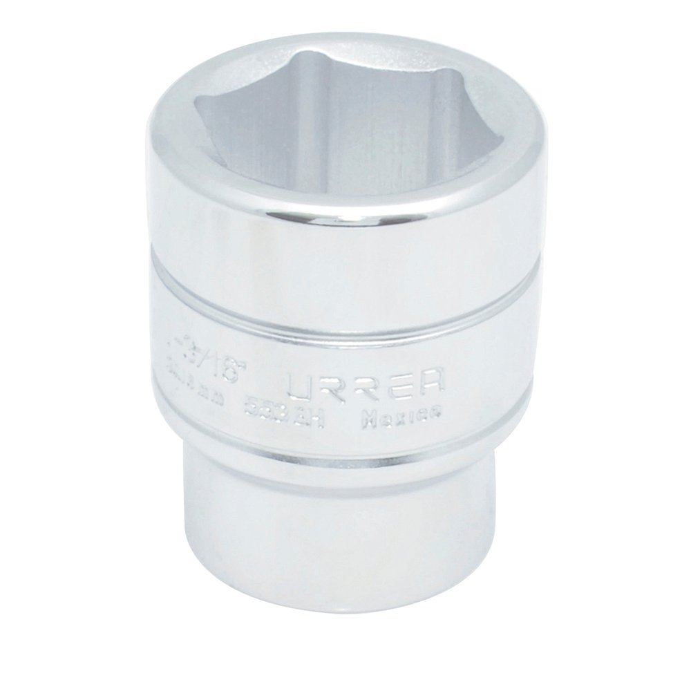 6 Pza Dado cuadro de 3/4", 6 puntas, en pulgadas, 1-1/8" Urrea