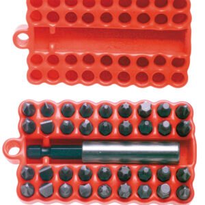 Juego combinado de puntas hexágono de 1/4" con adaptador magnético, 37 pz en blíster Urrea